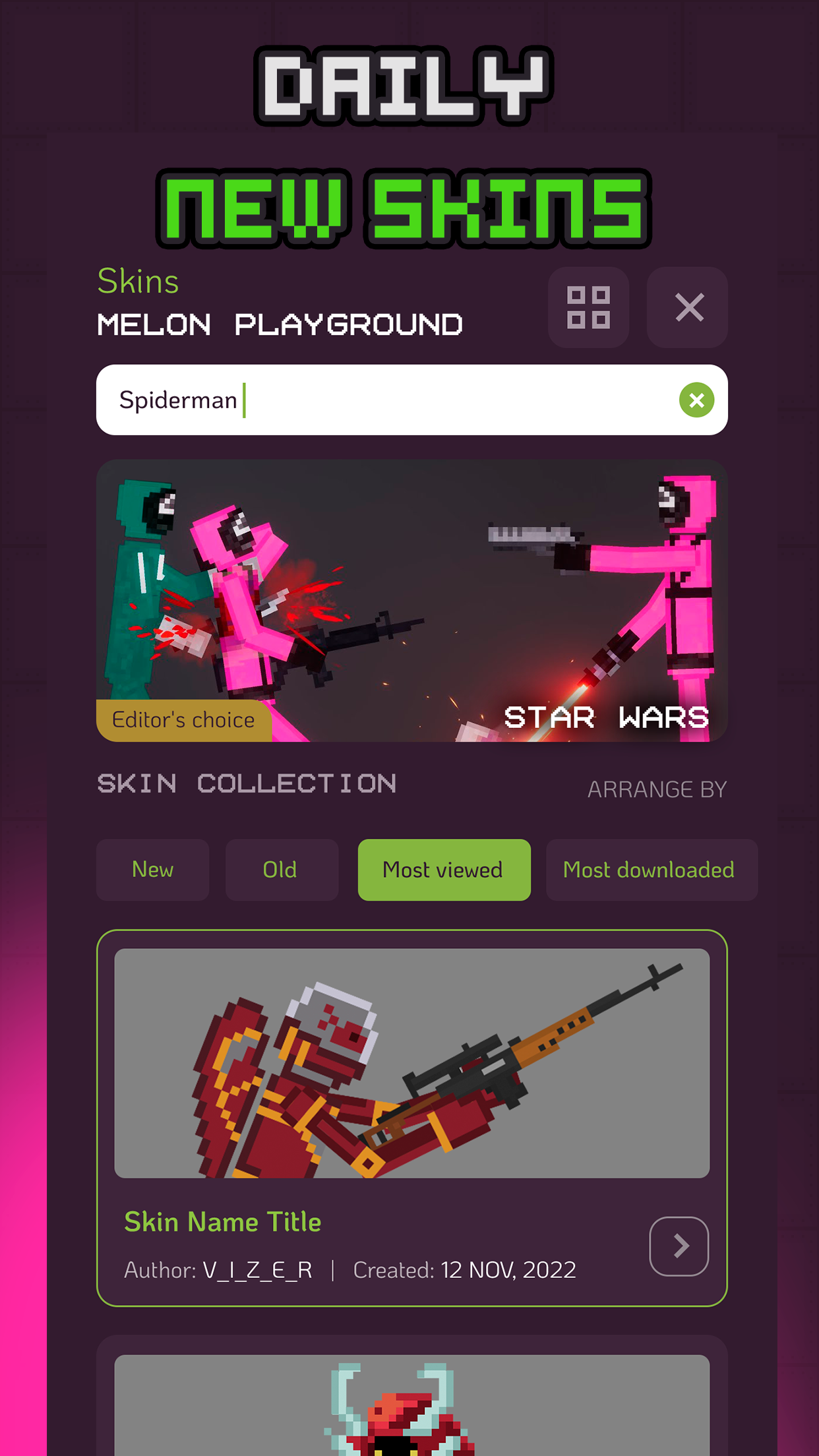 Skins For Melon Playground  Melon, Playground, Character template